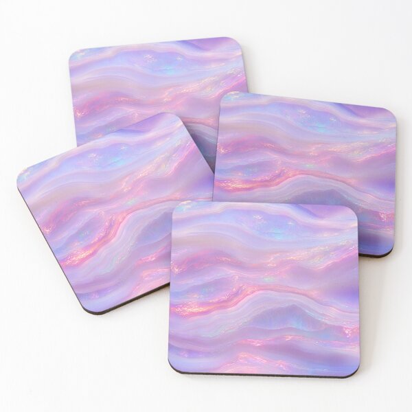 Item preview, Magical Iridescent Opal Abstract Liquid Crystal Waves designed and sold by Aimaniia666.