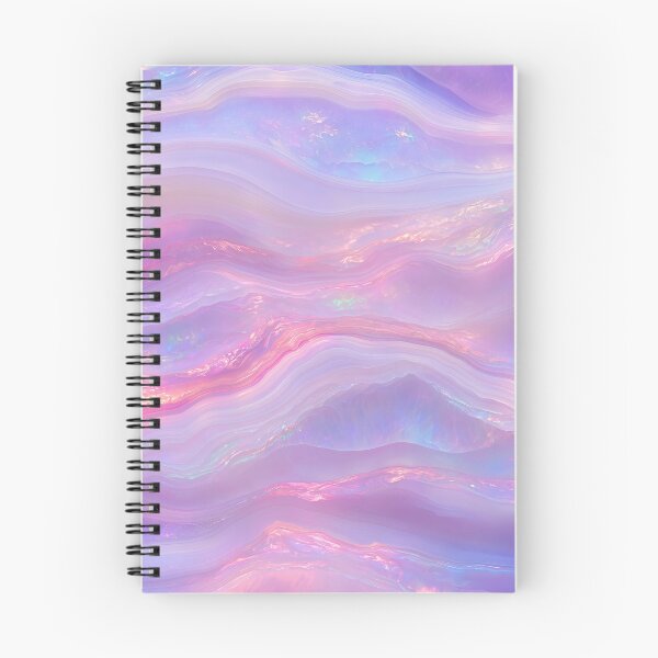 Item preview, Magical Iridescent Opal Abstract Liquid Crystal Waves designed and sold by Aimaniia666.