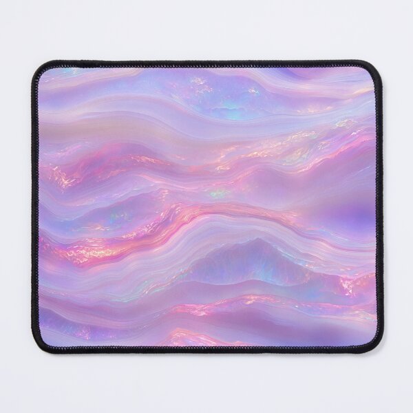 Item preview, Magical Iridescent Opal Abstract Liquid Crystal Waves designed and sold by Aimaniia666.