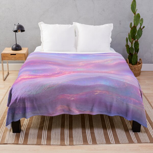 Item preview, Magical Iridescent Opal Abstract Liquid Crystal Waves designed and sold by Aimaniia666.