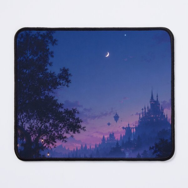 Item preview, Twilight Realm With Crescent Moon designed and sold by AKoukisOfficial.