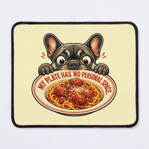 Item preview, Funny French Bulldog Spaghetti Lover designed and sold by Gentlestate.