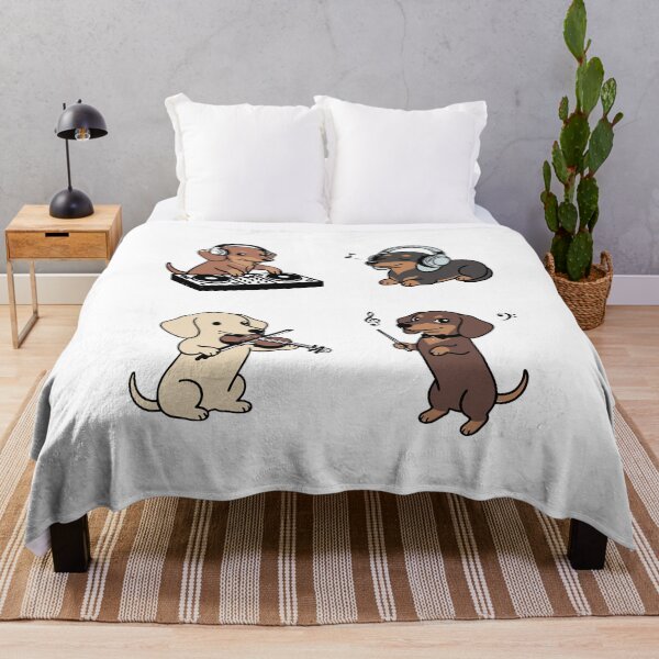 Item preview, Music Dachshund Sticker Sheet designed and sold by SatyaYug.