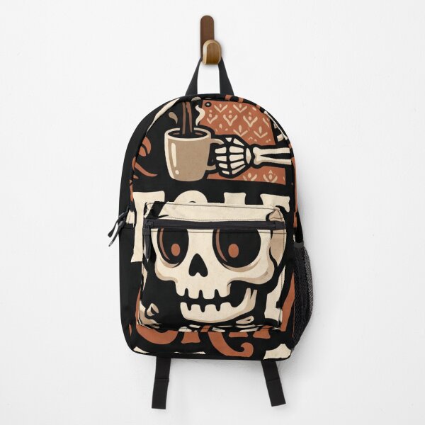 Item preview, Decaf Is A Crime Skeleton Coffee designed and sold by Illustration Rk.
