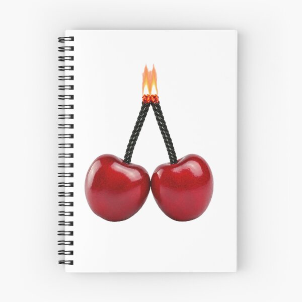 Item preview, Cherry Bomb Burning Fuse | Funny Explosive Cherry Graphic | Retro Fruit T-Shirt designed and sold by UpperClassThreads.