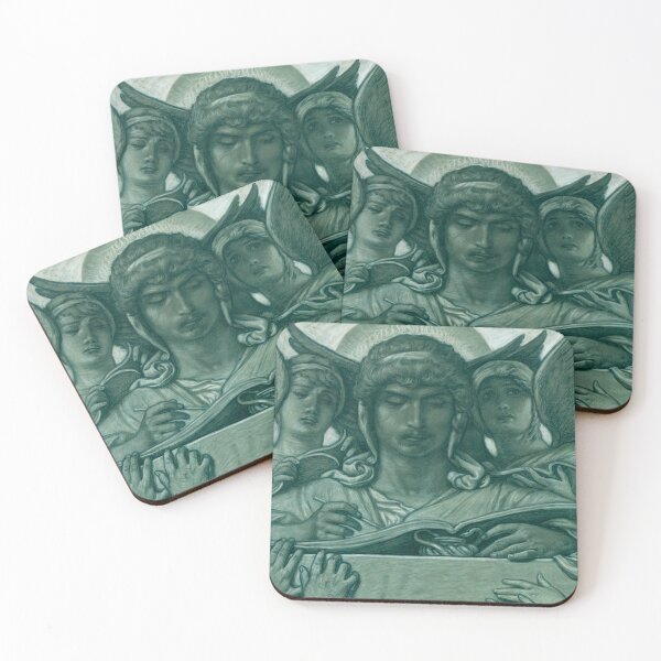 Item preview, Rubáiyát of Omar Khayyám “The Recording Angel” by Elihu Vedder, 1884 designed and sold by Hedrin.