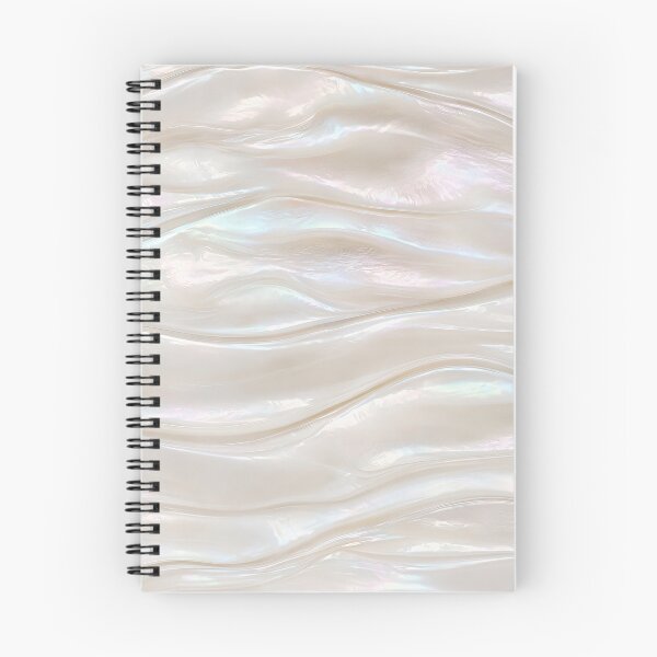 Item preview, Elegant White Mother of Pearl Iridescent Wave Texture designed and sold by Aimaniia666.