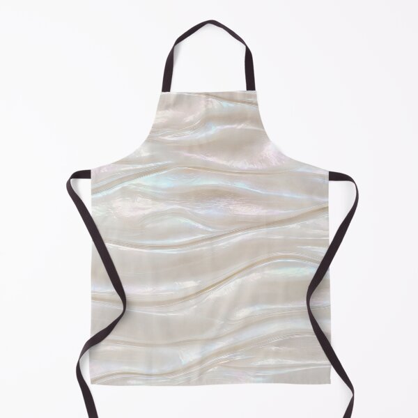 Item preview, Elegant White Mother of Pearl Iridescent Wave Texture designed and sold by Aimaniia666.