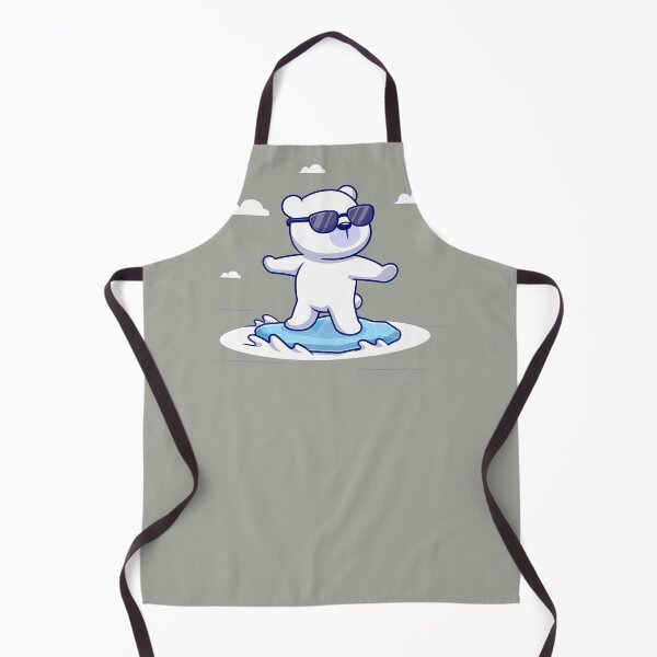 Item preview, Bear Surfing On an Ice Floe Funny Gifts designed and sold by MalwasBasket.