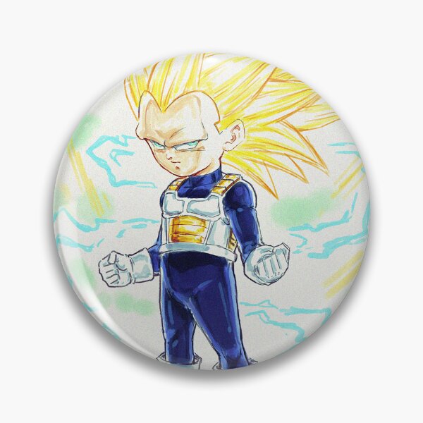 Item preview, Going SSJ- Super Saiyan 3 Vegeta Mini designed and sold by markclarkii.