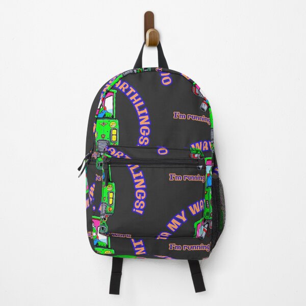 Item preview, ALIEN RUNNING LATE FOR WORK CARTOON designed and sold by breakFUNst.