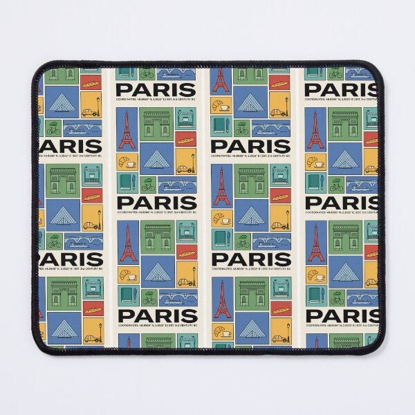 Item preview, Paris City Vacation Sightseeing Trip Art designed and sold by FrankOliver.