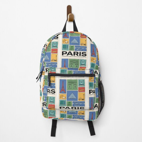 Item preview, Paris City Vacation Sightseeing Trip Art designed and sold by FrankOliver.