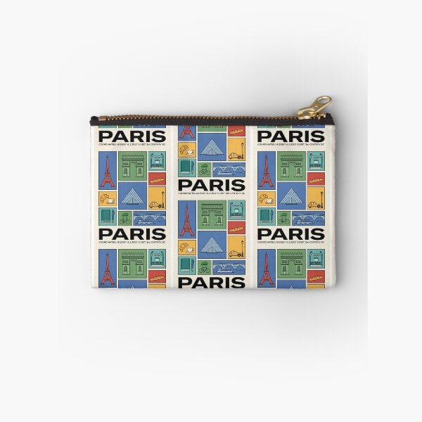 Item preview, Paris City Vacation Sightseeing Trip Art designed and sold by FrankOliver.