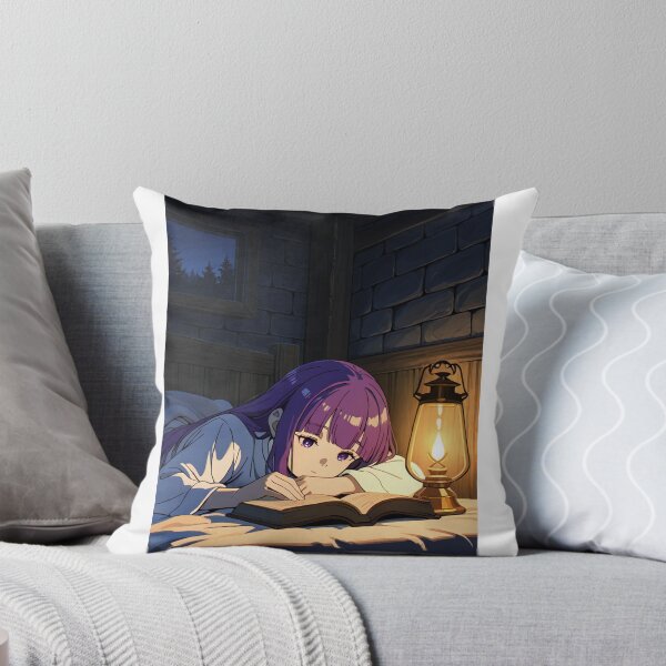 Item preview, Art - Female Character Reading, Vibrant Manga Illustration designed and sold by AnimeShin.