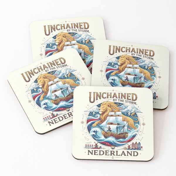 Item preview, Netherlands Flying Dutchman Ship Lion Design designed and sold by VoidAnimeStudio.