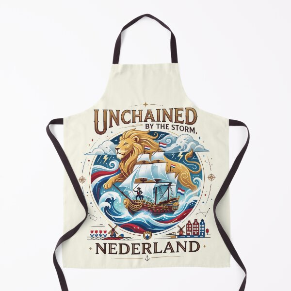 Item preview, Netherlands Flying Dutchman Ship Lion Design designed and sold by VoidAnimeStudio.