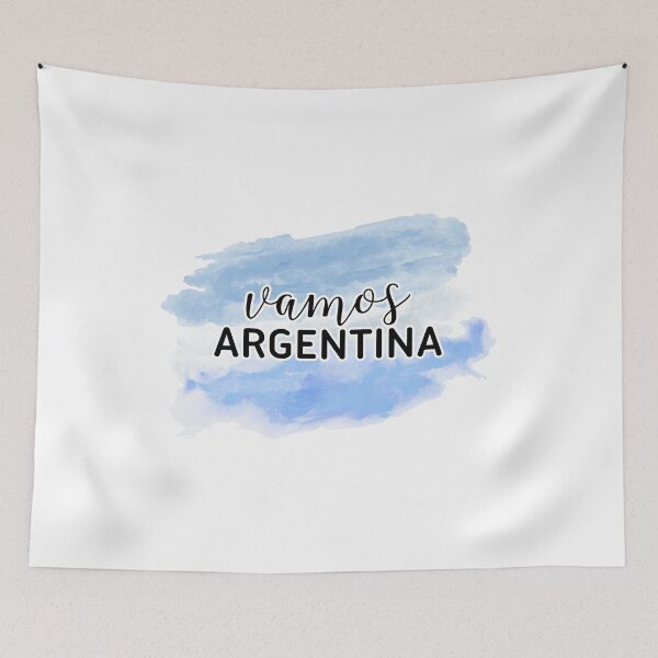 Item preview, Vamos Argentina Flag designed and sold by amazingjoy.
