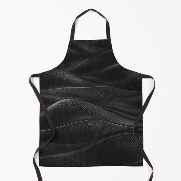 Item preview, Luxury Black Carbon Fiber Abstract Minimalist Waves designed and sold by Aimaniia666.