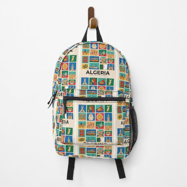 Item preview, Algeria Travel Culture Landmarks Collage designed and sold by FrankOliver.