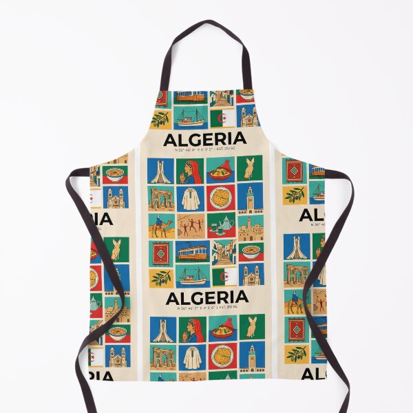 Item preview, Algeria Travel Culture Landmarks Collage designed and sold by FrankOliver.