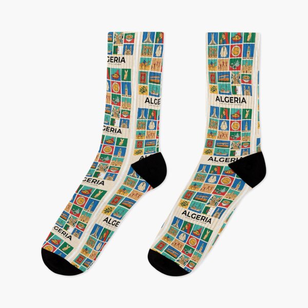 Item preview, Algeria Travel Culture Landmarks Collage designed and sold by FrankOliver.