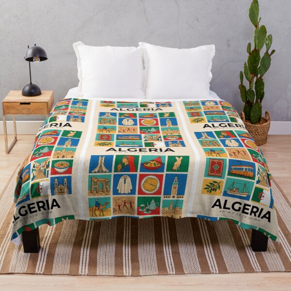 Item preview, Algeria Travel Culture Landmarks Collage designed and sold by FrankOliver.