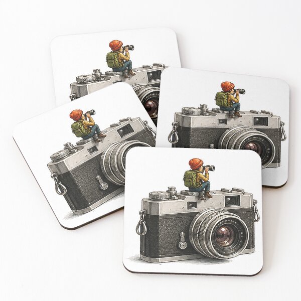 Item preview, Tiny Photographer Vintage Camera Adventure designed and sold by Sara-Ai.