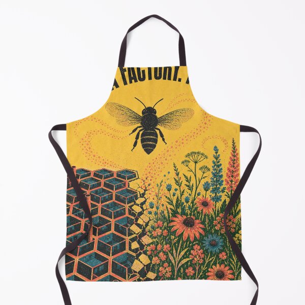 Item preview, Not A Factory A Home Bee Environmental Poster designed and sold by VerdantStudio.