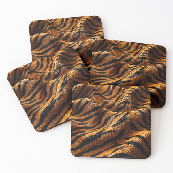 Item preview, 3D Luxury Tiger Fur Stripes designed and sold by ImagineNInk.