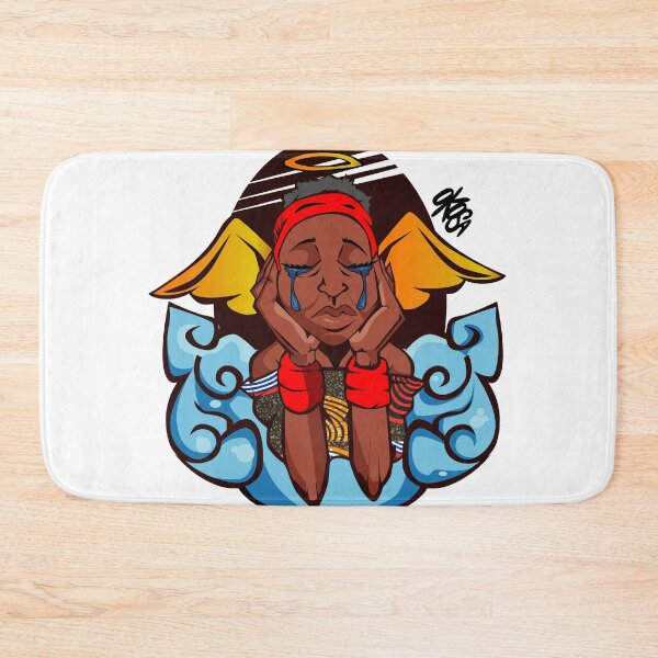 Item preview, Wiping Angel art print  designed and sold by theokosaart.