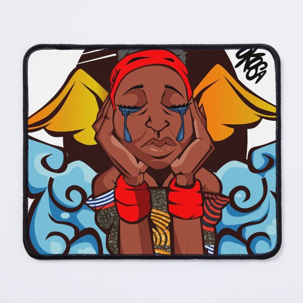 Item preview, Wiping Angel art print designed and sold by theokosaart.