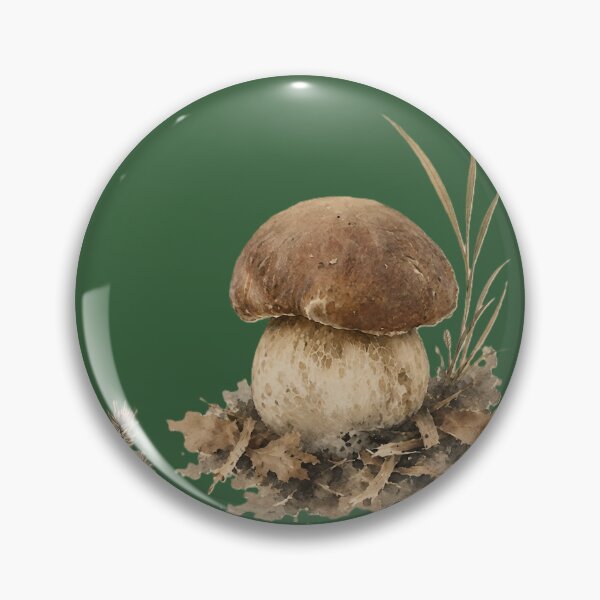Item preview, Wild Porcini Woodland Watercolor designed and sold by 63Hotpeppers.