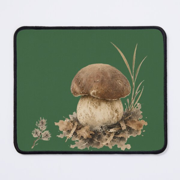 Item preview, Wild Porcini Woodland Watercolor designed and sold by 63Hotpeppers.