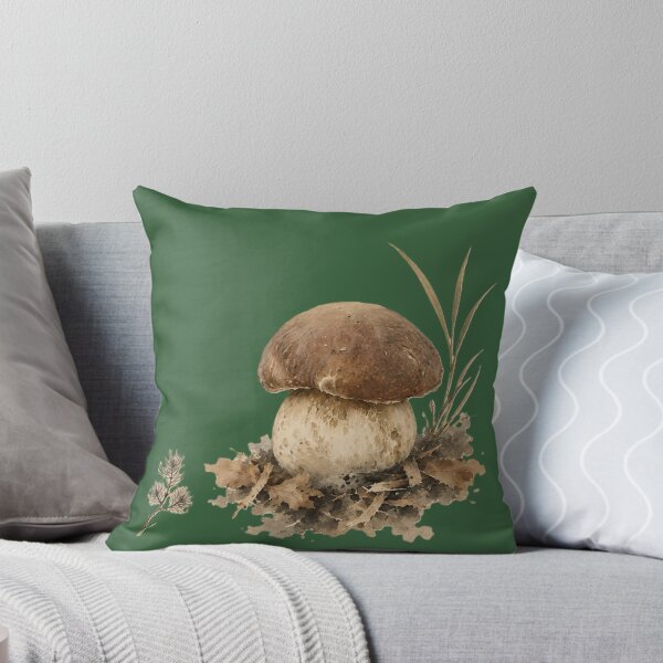 Item preview, Wild Porcini Woodland Watercolor designed and sold by 63Hotpeppers.
