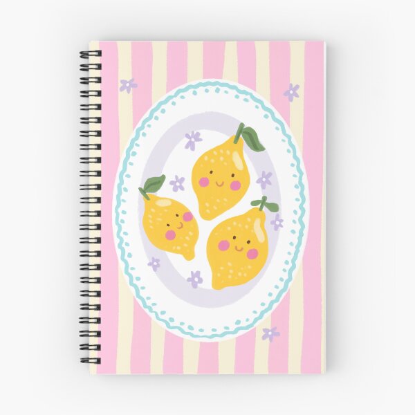 Item preview, Lemons Fruits Citron Cute Summer Food Illustration designed and sold by Aniet Illustration.