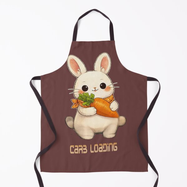 Item preview, cute rabbit carbs loading designed and sold by Mudikeys.