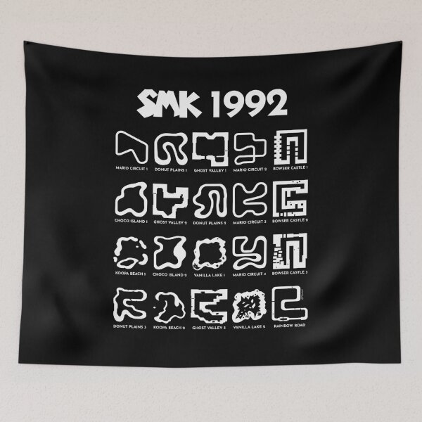 Item preview, Super Mario Kart Circuits 1992 designed and sold by TKsuited.