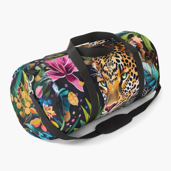 Item preview, Leopard In Floral Jungle designed and sold by xiao xuans.