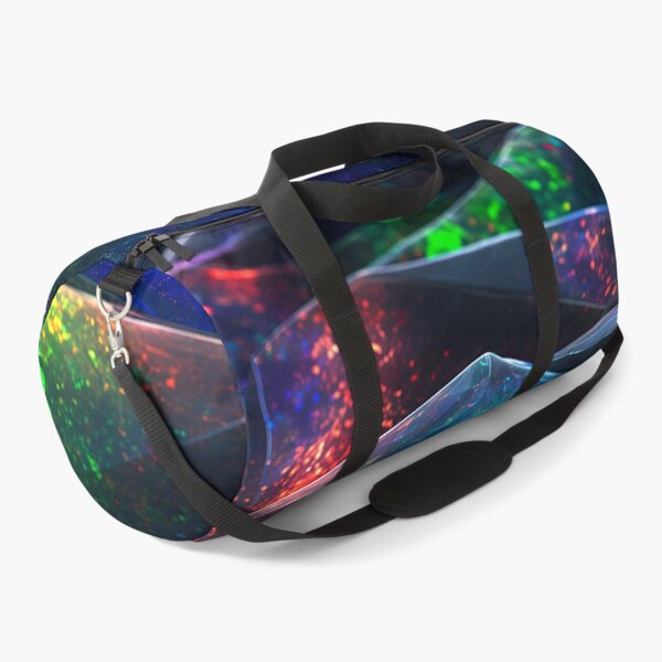 Item preview, Mystical Black Opal Iridescent Crystal Geometric Waves designed and sold by Aimaniia666.