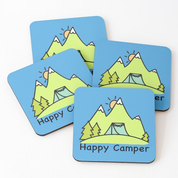 Item preview, Happy Camper designed and sold by AlaskaExtreme.