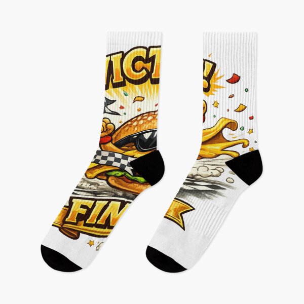 Item preview, Victory Finish Racing Burger Funny Champion Food Graphic designed and sold by irfanshikh.