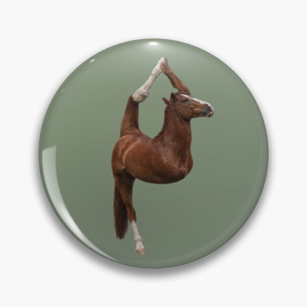 Item preview, Cursed Single Flexible Horse Meme designed and sold by CamilasPrints.