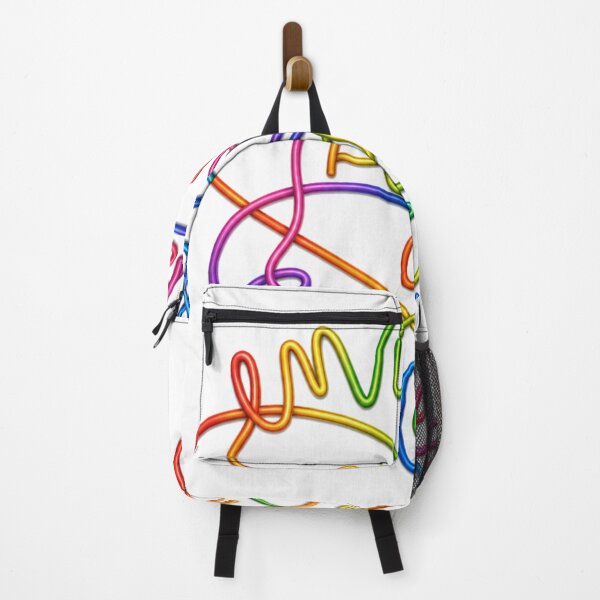 Item preview, Invisible Threads of Connection – Rainbow Typography Art designed and sold by puzzell.