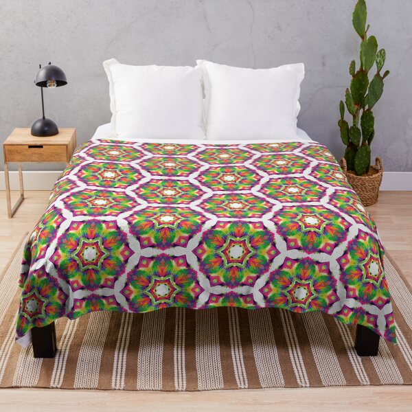 Item preview, Colorful Geometric Kaleidoscope Pattern designed and sold by SweetLilith.