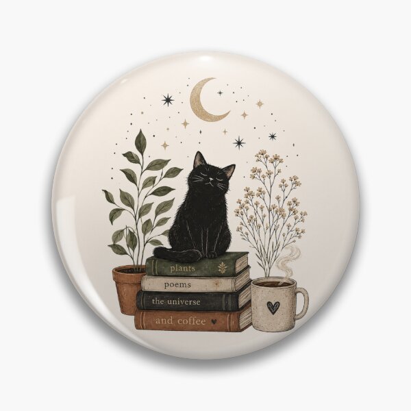 Item preview, Black Cat Cozy Reading Corner designed and sold by Nordova.
