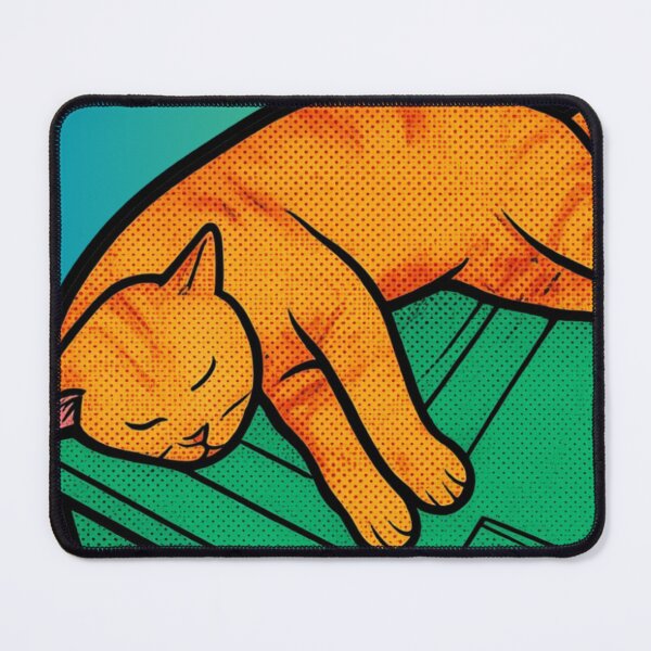 Item preview, Retro Orange Cat Pop Art designed and sold by UltarOutfit.