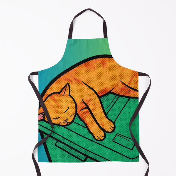 Artikelvorschau, Retro-Orange Katze Pop-Art entworfen und verkauft von UltarOutfit.