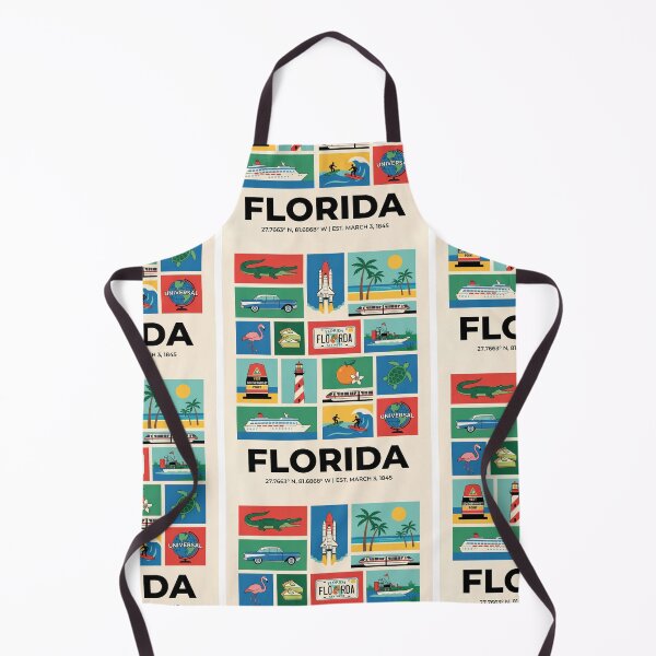 Item preview, Florida Travel Vacation Souvenir Icons designed and sold by FrankOliver.