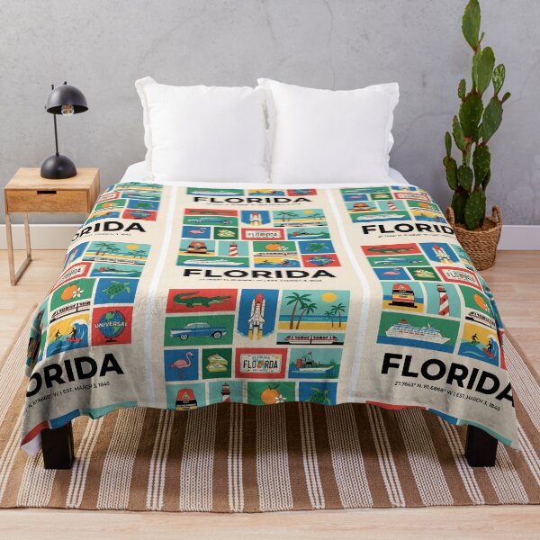 Item preview, Florida Travel Vacation Souvenir Icons designed and sold by FrankOliver.